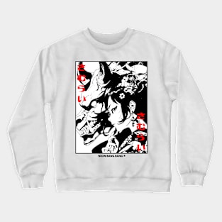 Japanese Anime Aesthetic Cyberpunk Yakuza Crewneck Sweatshirt